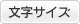 フォントサイズ